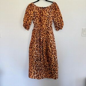 Kate Spade Panthera Cheetah Print Dress 4